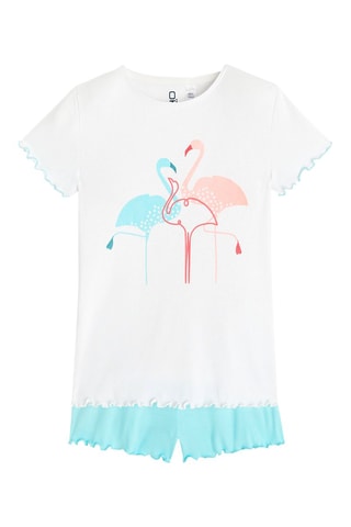 Pyjama Wit en Hemelsblauw