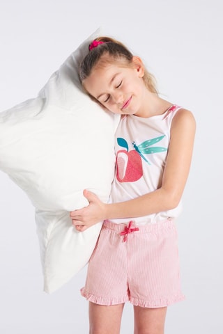 Pyjama Wit en Rood
