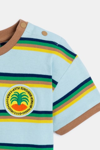 T-shirt - Hemelsblauw - Catimini