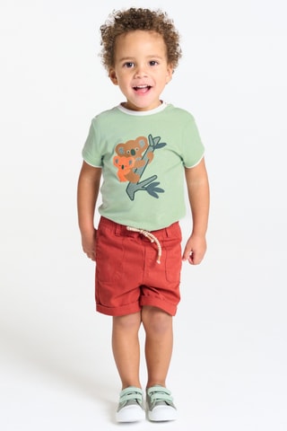 T-shirt - Zeegroen