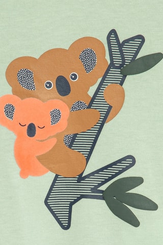 T-shirt - Zeegroen