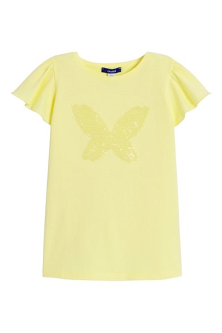 T-shirt - Geel