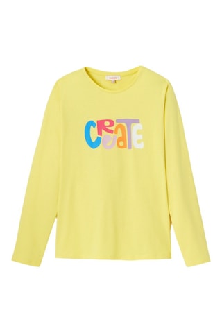 T-shirt - Geel - Catimini