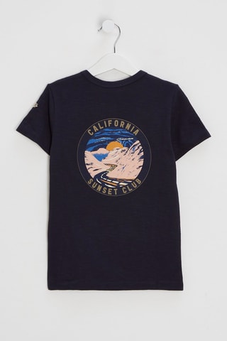 T-shirt - Donkerblauw - Catimini