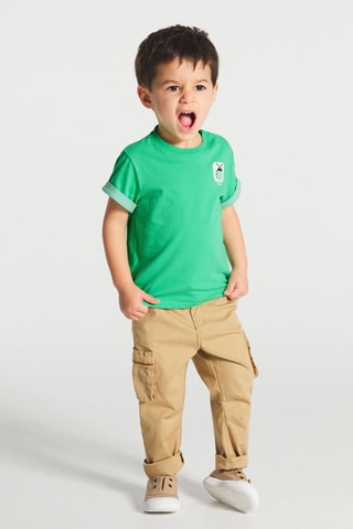 Biologisch Katoenen T-shirt Lichtgroen