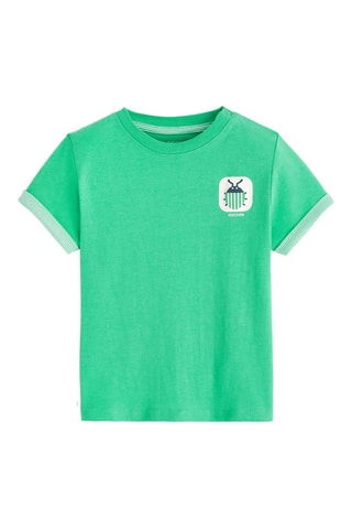 Biologisch Katoenen T-shirt Lichtgroen