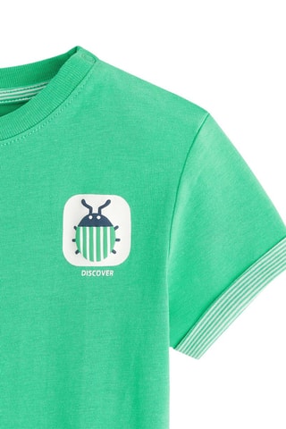 Biologisch Katoenen T-shirt Lichtgroen