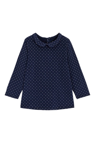 Top - Marineblauw