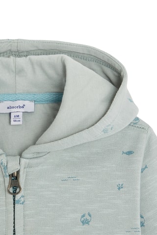 Sweater met Capuchon - Zeegroen - Catimini