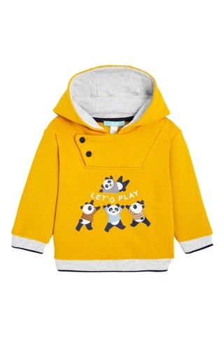 Sweater met Capuchon - Mosterdgeel