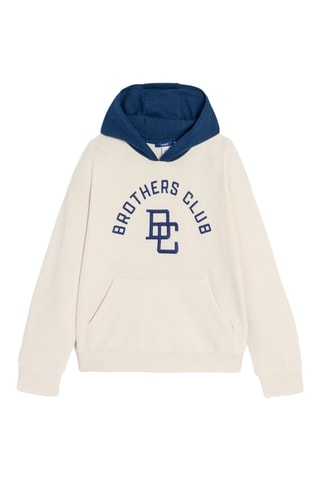 Sweater met Capuchon - Ecru