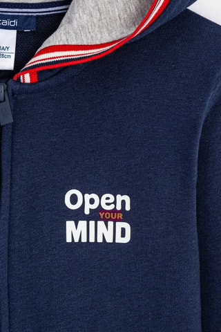 Sweater met Capuchon - Marineblauw