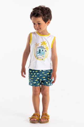 Short Donkerblauw