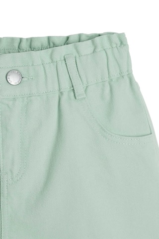 Short Hoge Taille Zeegroen