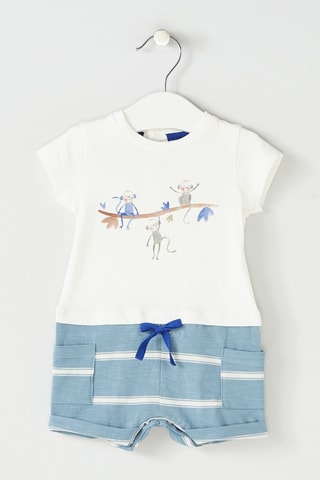 Pakje Wit en Blauw - Absorba
