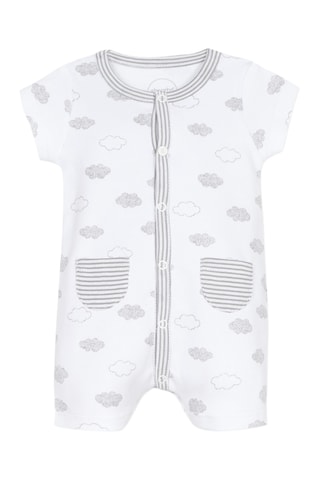 Jumpsuit - Grijs en Wit - Absorba