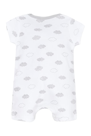 Jumpsuit - Grijs en Wit - Absorba