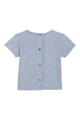 Overhemd en Tuinbroek Blauw en Geel - Absorba