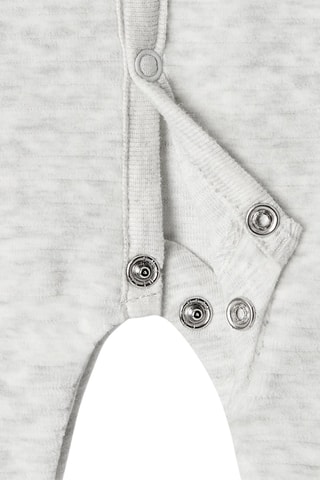 Babygro em veludo - Cinzento-claro mesclado - Absorba