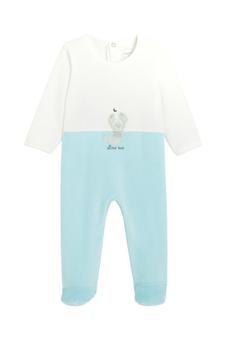 Pyjama Blauw en Wit - Absorba