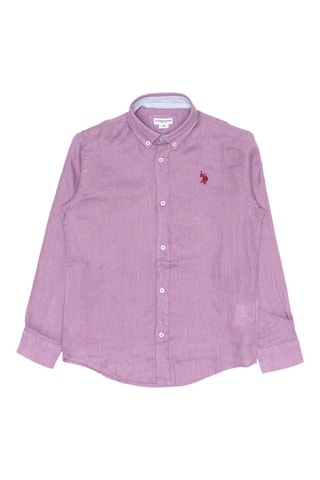 Linnen Overhemd - Roze
