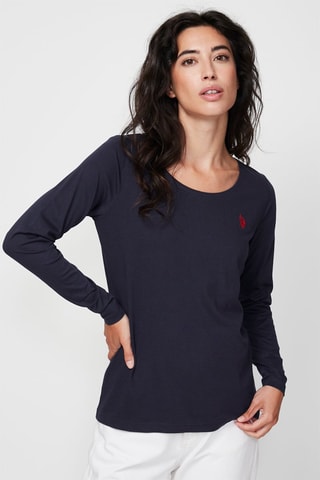 T-shirt - Marineblauw
