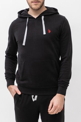Sweater met Capuchon Zwart