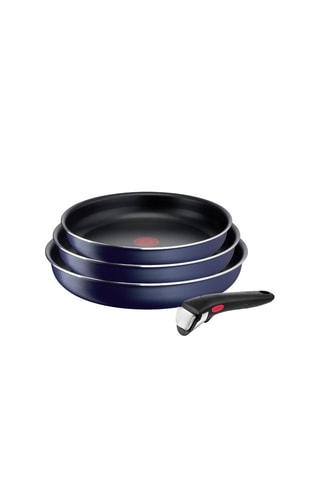 3 Roestvrijstalen Koekenpannen Ingenio Easy Cook N Clean