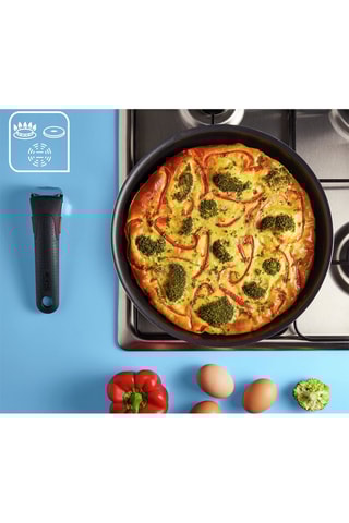 2 Steelpannen Ingenio Easy Plus - 24 en 28 cm