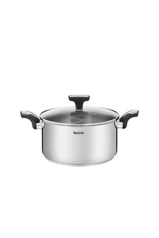Faitout avec couvercle en acier inoxydable Emotion - 24 cm
