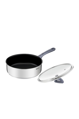 Roestvrijstalen Hapjespan en Deksel Daily Cook - 24 cm