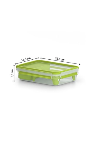 Boîte de conservation sans BPA Masterseal To Go - Vert - 1,2 l