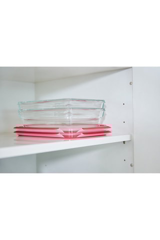 3 boîtes de conservation rectangulaires en verre Masterseal Fresh - 45 cl