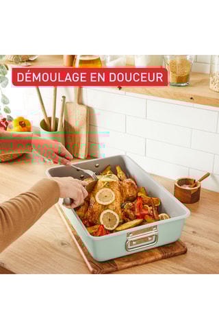 Plat à four revêtement en céramique Ceramik - 28 x 40 cm