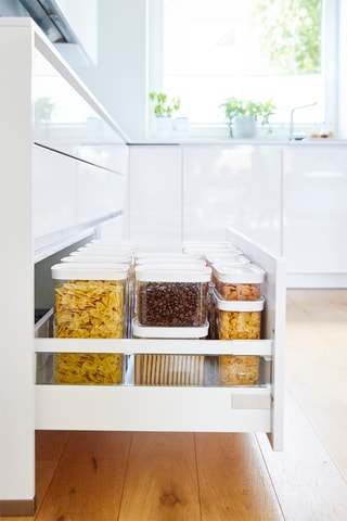 5 boites de conservation Optima - Transparent
