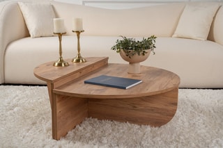 2 tables basses gigognes Orion  - 90 x 30 x 60/ 85 x 35 x 30 cm