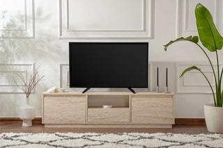 Meuble TV 3 abattants Vanguard - 160 x 42 x 29,5 cm