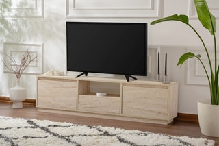 Meuble TV 3 abattants Vanguard - 160 x 42 x 29,5 cm
