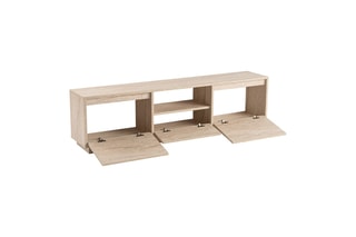 Meuble TV 3 abattants Vanguard - 160 x 42 x 29,5 cm