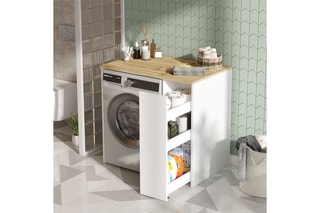 Meuble de salle de bain 1 tiroir  - 93,5 x 88,3 x 60 cm
