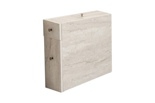 Meuble de salle de bain 2 tiroirs et 1 abattant Calencia - 20 x 55 x 60 cm