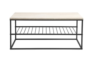 Table basse Asude et noir - 95 x 42 x 55 cm