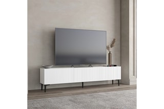Meuble TV 3 abattants Oscar - 180 x 45 x 31,4 cm