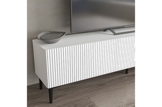 Meuble TV 3 abattants Oscar - 180 x 45 x 31,4 cm