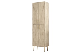 Armoire de toilette 4 portes Berlin A - 187 x 41,5 x 31,5 cm