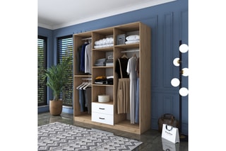 Armoire 6 portes - 180 x 210 x 51,5 cm