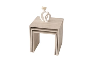 3 tables gigognes - 50 x 50 x 50/45 x 45 x 45/40 x 40 x 40 cm