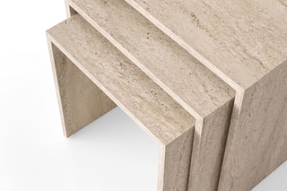 3 tables gigognes - 50 x 50 x 50/45 x 45 x 45/40 x 40 x 40 cm