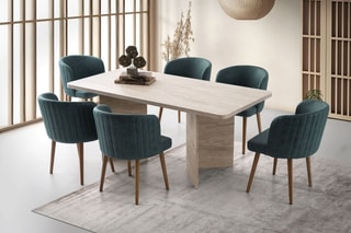 Table à manger - 180 x 77 x 90 cm