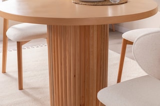 Table à manger Sherion - 100 x 75 x 100 cm